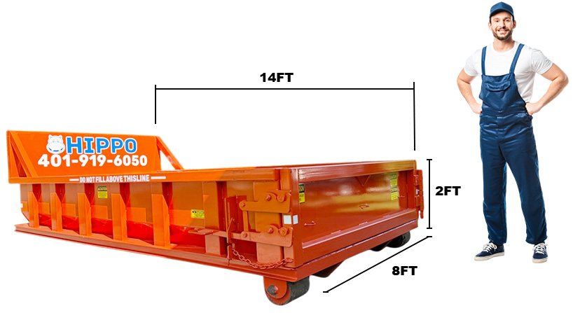 7 Yard dumpster
